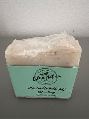 Aloe Double Milk Salt Detox Soap SZ 5.4 oz.
